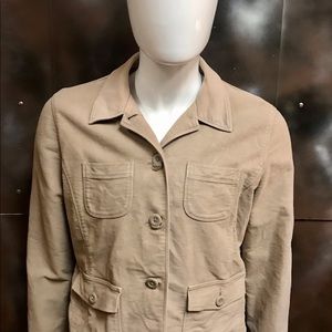 LLBean button up jacket large